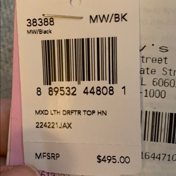 Selena Gomez Coach black purse with black leather and suede - Picture 8 of 9